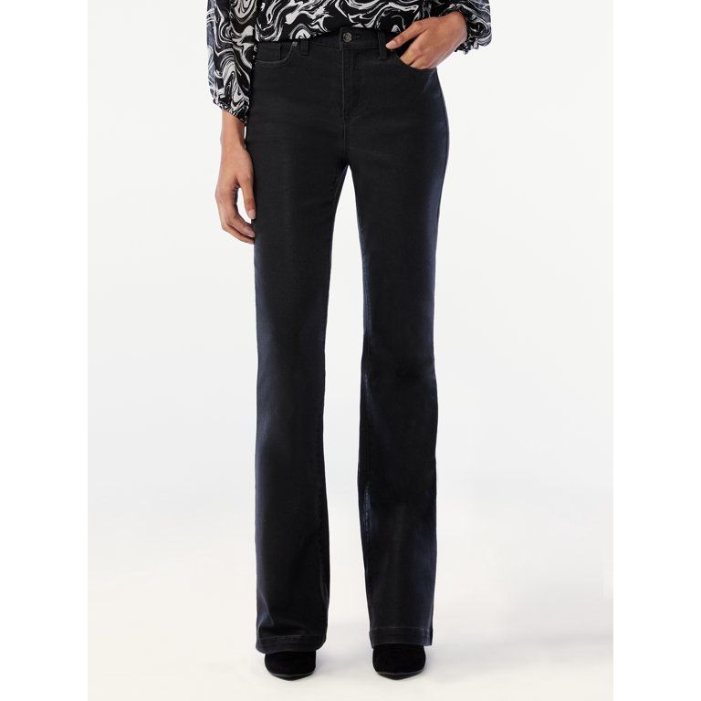 Scoop Women's High Rise Flare Jeans | Walmart (US)