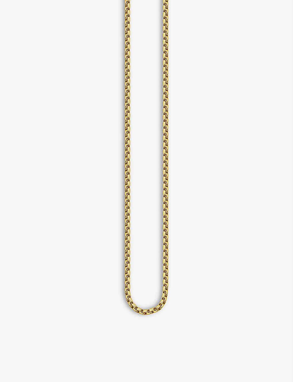 Venezia 18ct yellow gold-plated sterling silver chain necklace | Selfridges