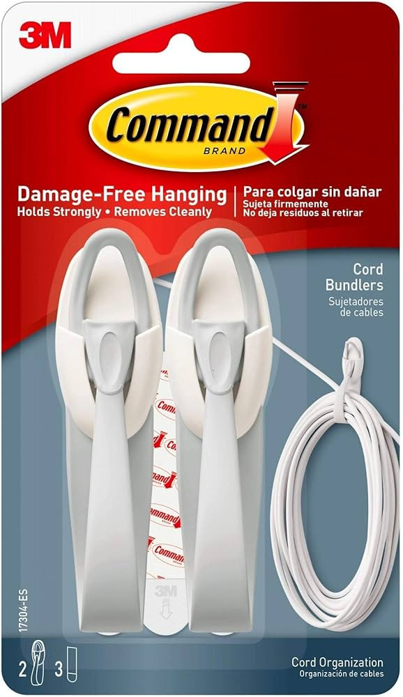 Command Cord Bundlers, White, 3-PACK | Amazon (US)