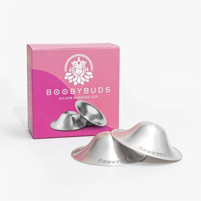 The Original Silver Nursing Cups for Breastfeeding Mothers – 999 Silver Breastfeeding Cups & Ni... | Amazon (US)