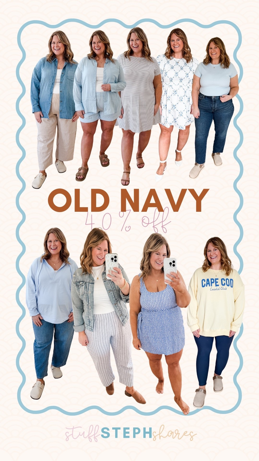 Old Navy sale - 40% off everything!!

Lots of good maternity options including jeans if you’re looking for those.  Also so many bump friendly finds that aren’t maternity- spring dresses, linen pants, etc!

#LTKSaleAlert #LTKMidsize #LTKBump