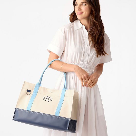 Mark &amp; Graham x Steele Canvas Boxy Tote | Mark and Graham