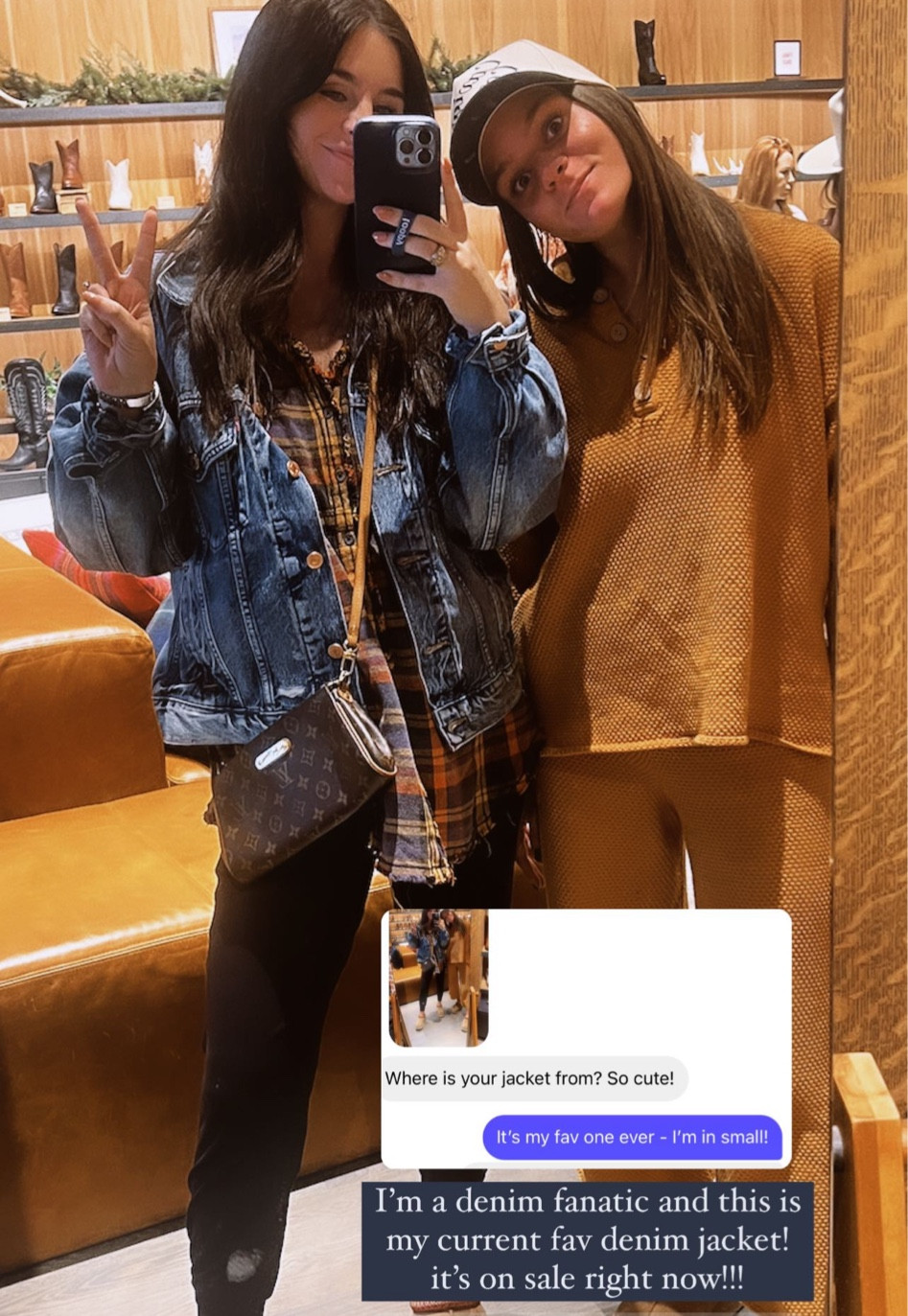 My favorite Levi’s trucker denim jacket is on sale right now for Black Friday. I’m one size small - I love it with everything! It’s an oversized fit  

#LTKGiftGuide #LTKCyberWeek