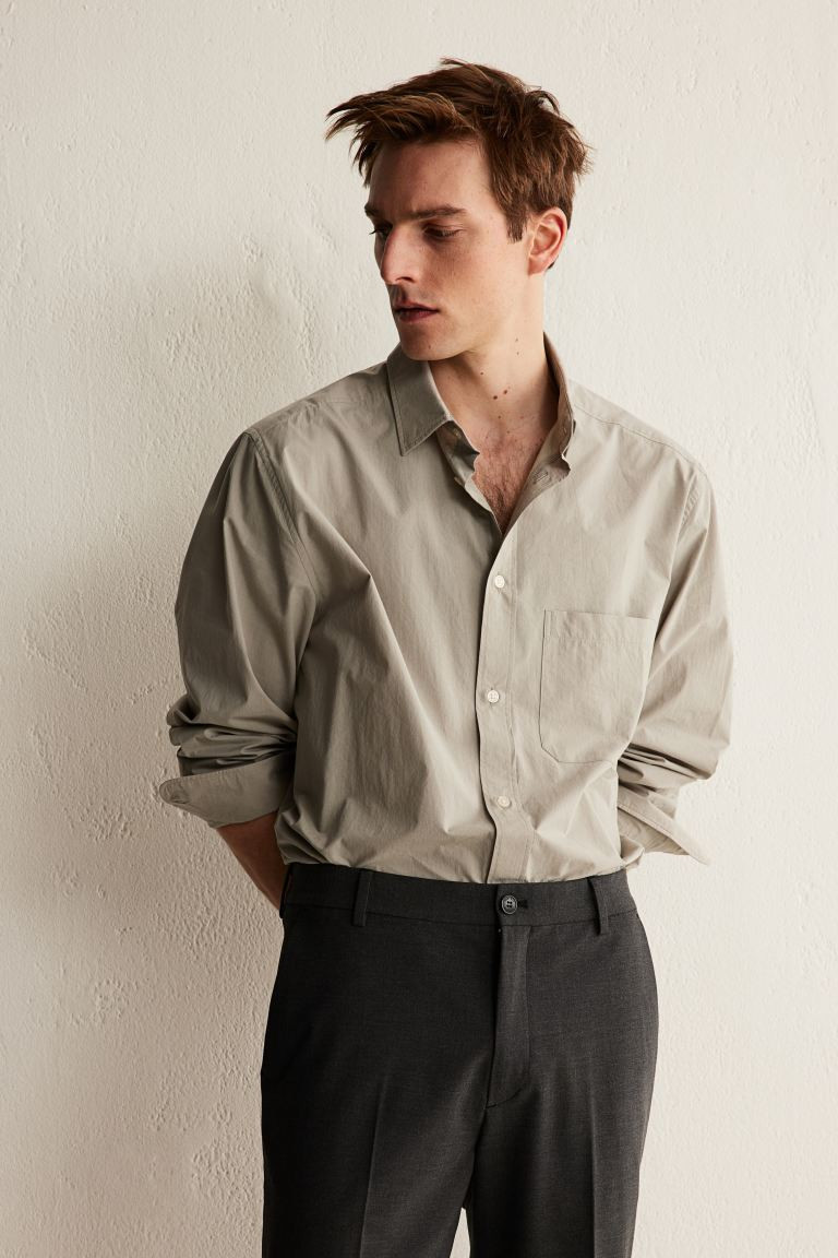 Regular Fit Shirt | H&M (UK, MY, IN, SG, PH, TW, HK)