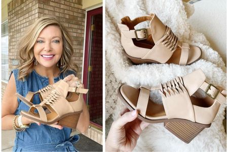 My new sandals are 30% OFF today and the heel is a perfect size! 🙌 Great with dresses or jeans! True to size

Xo, Brooke

#LTKSeasonal #LTKworkwear #LTKshoecrush