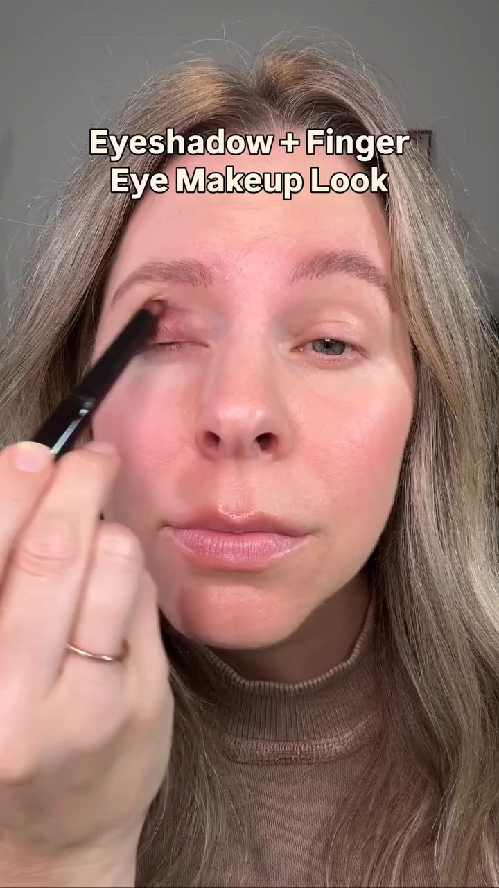 Cream eyeshadow + your fingers = your best blending tool 🤗 who agrees?!?! Follow along for more easy and every day makeup! Eyeshadow sticks are shaded furnished bronze, and moonlight. eyeliner shade, chocolate, and brown mascara.

#makeupformatureskin #easyeyemakeup

#LTKmomlife #LTKmorningroutine #LTKBeauty