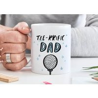 Tee-Rrific Dad Mug, Golf Lover Gift, Father's Day Birthday Funny Gift For | Etsy (US)