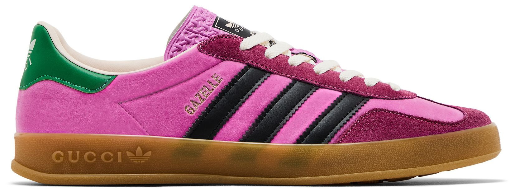 Gucci x adidas Wmns Gazelle 'Pink Velvet' | GOAT