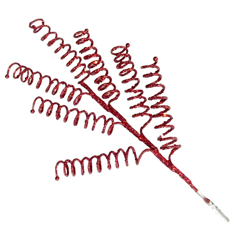 Red Spiral Pick, 14" | At Home