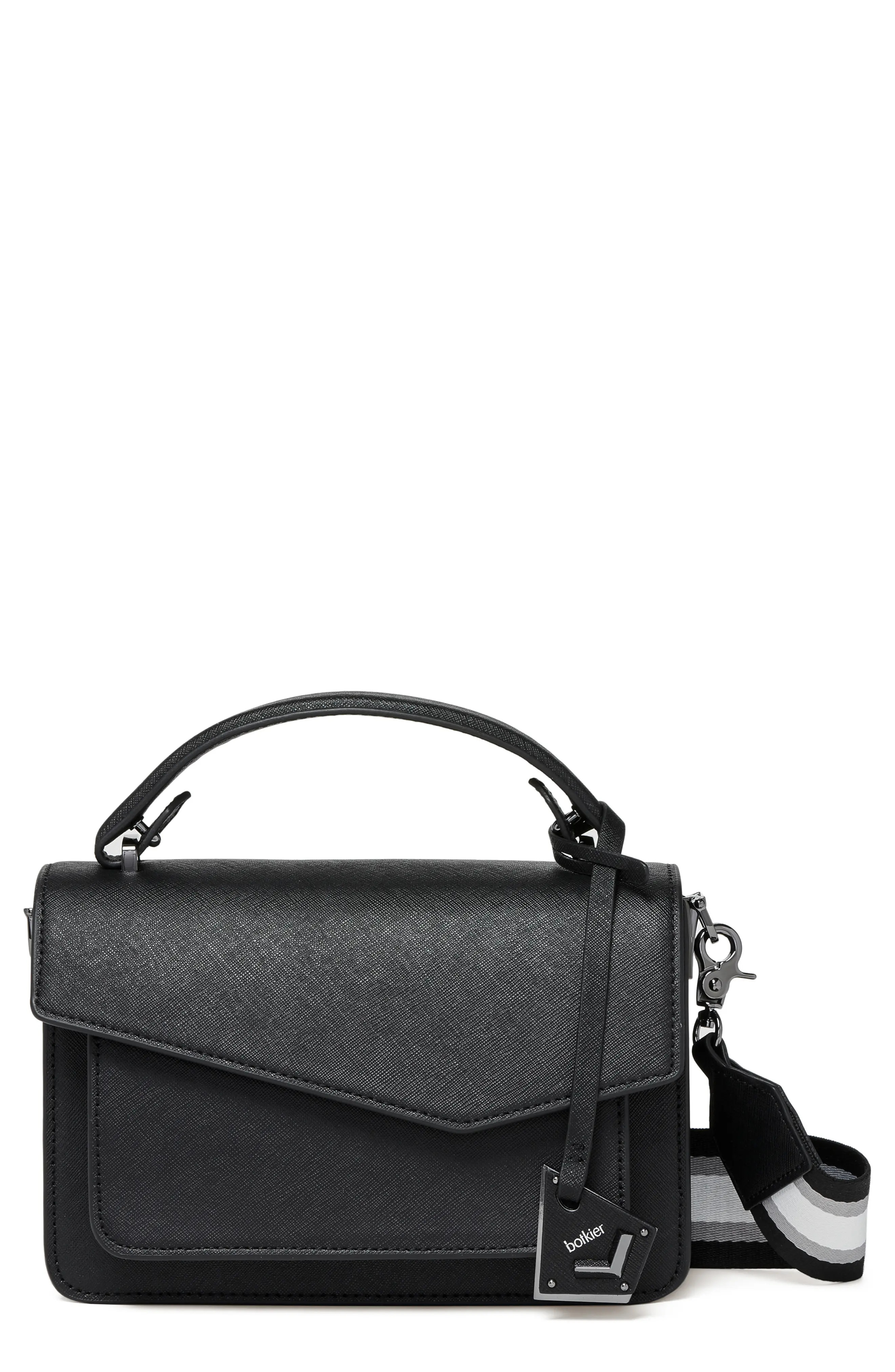 Botkier Cobble Hill Leather Crossbody Bag - Black | Nordstrom