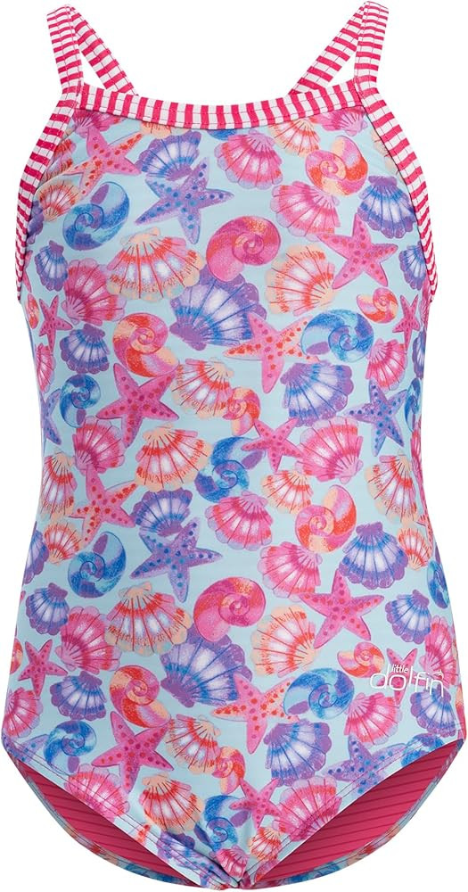 Dolfin Little Girls One Piece Swimsuit for Little Girls and Toddlers | Amazon (US)