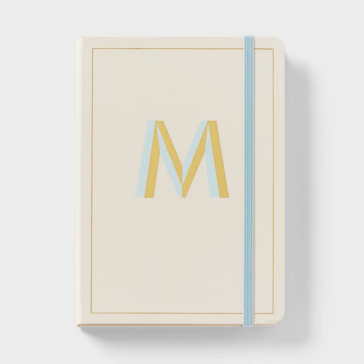 192pg College Ruled Journal 5"x7" Cream Monogram M - Opalhouse™ | Target