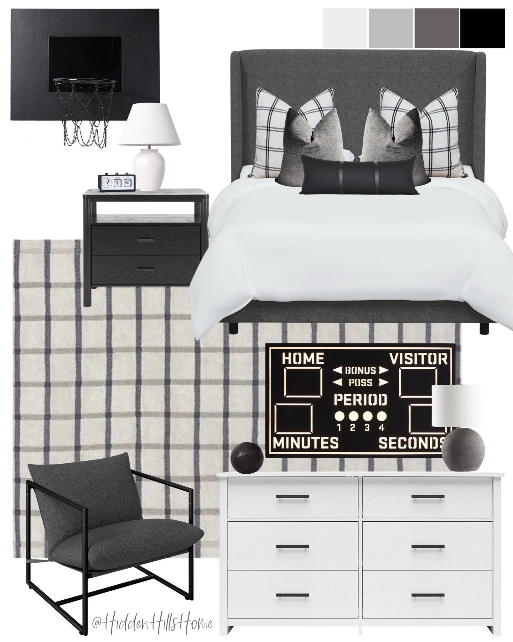 Teen boys basketball bedroom mood board, teen boys room design, modern transitional boys bedroom design #teen 



#LTKSaleAlert #LTKHome #LTKKids