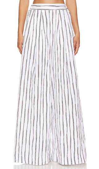 JBQ Harper Pant in Black & White Stripe - White. Size S | Revolve Clothing (Global)