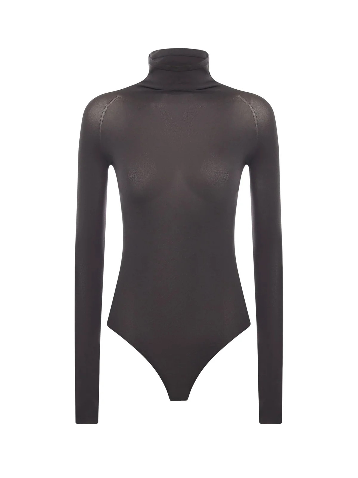 Alaïa High Neck Second Skin Knit Bodysuit | Cettire Global