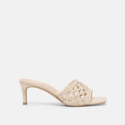 BOWEN HEELS IVORY STELLA | DolceVita.com