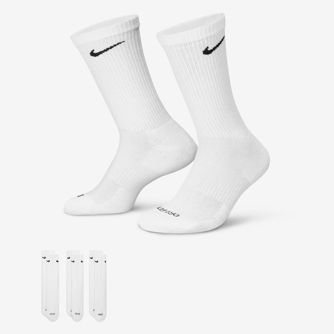 Meia Nike Everyday Plus (3 Pares) Unissex | Nike (BR)