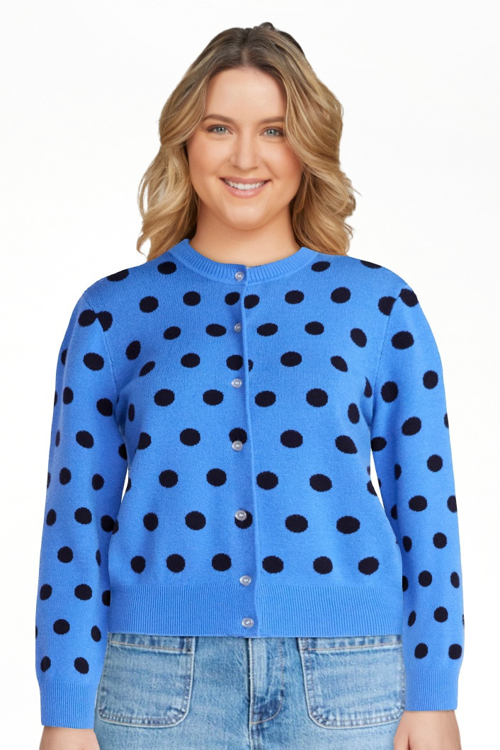Free Assembly Women's and Women's Plus Solid, Stripe, & Print Classic Cozy Yarn Cardigan Sweater,... | Walmart (US)