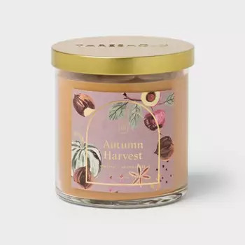 2 Wick 15.1oz Lidded Jar Candle Orchard Cider - Threshold™ | Target