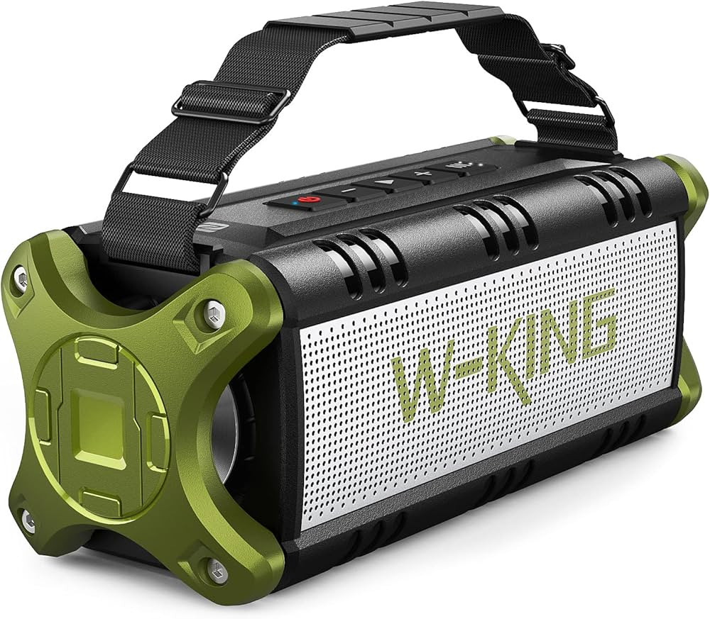 W-KING Bluetooth Speakers, 50W Deep Bass Portable Loud Bluetooth Speaker Wireless IPX6 Waterproof... | Amazon (US)