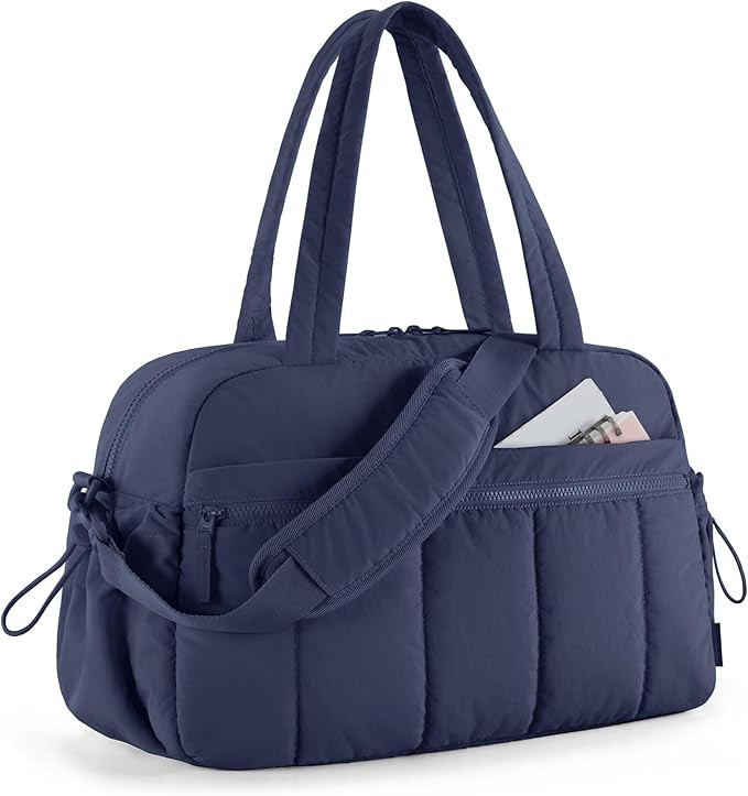 BAGSMART Gym Bag for Women, Duffle Bag for Travel with Wet Pocket, Lightweight Carry on Weekender... | Amazon (US)