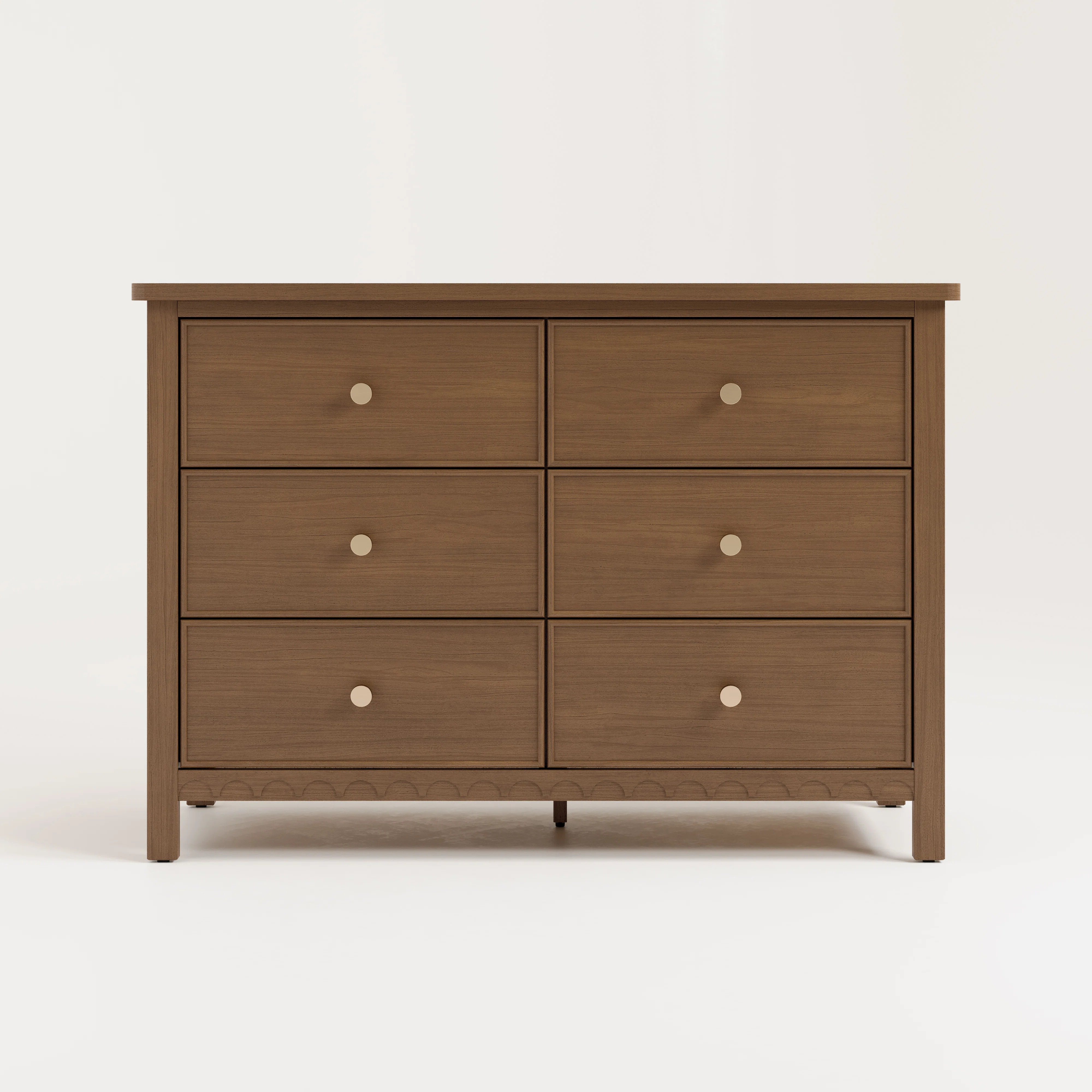 Sasha 6 Drawer Double Dresser | Wayfair North America