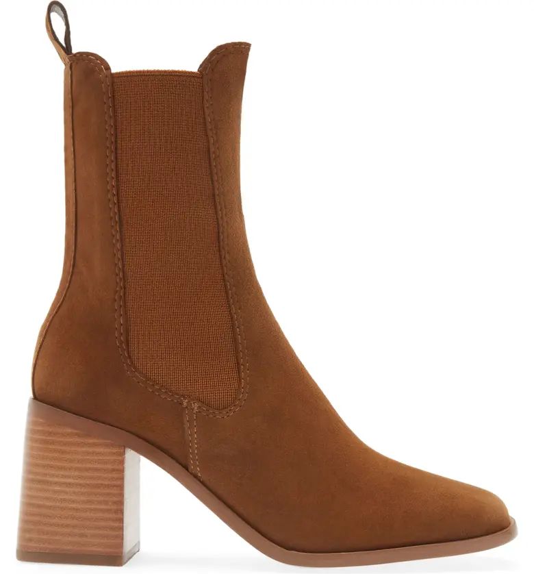 Steve Madden Argent Square Toe Chelsea Boot | Nordstrom | Nordstrom