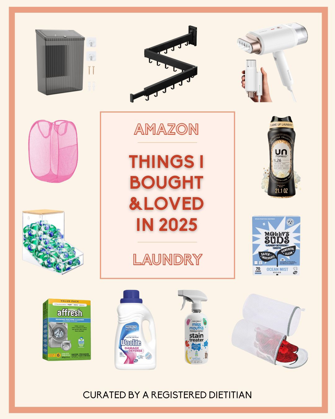 Amazon laundry purchases from 2025 I’d happily buy again.
Especially the handheld steamer and stain remover! 

 #LTKHome #LTKFindsUnder50 #LTKFindsUnder100