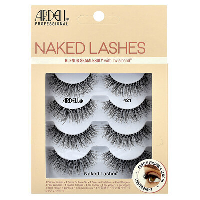 Ardell, Naked Lashes, 421, 4 Pairs | iHerb