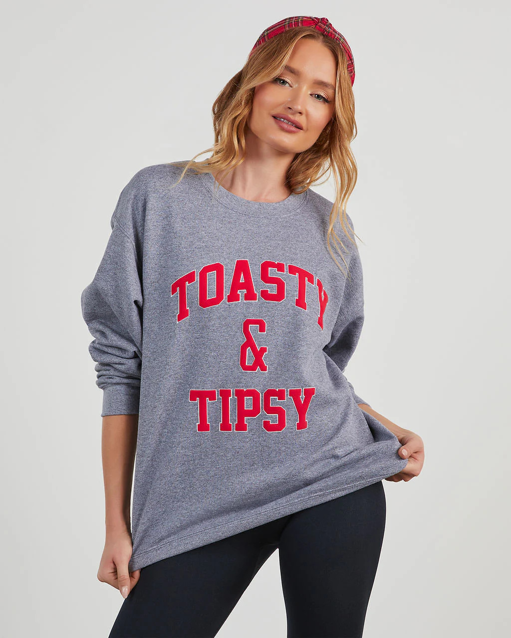 Toasty & Tipsy Oversized Graphic Sweatshirt | VICI