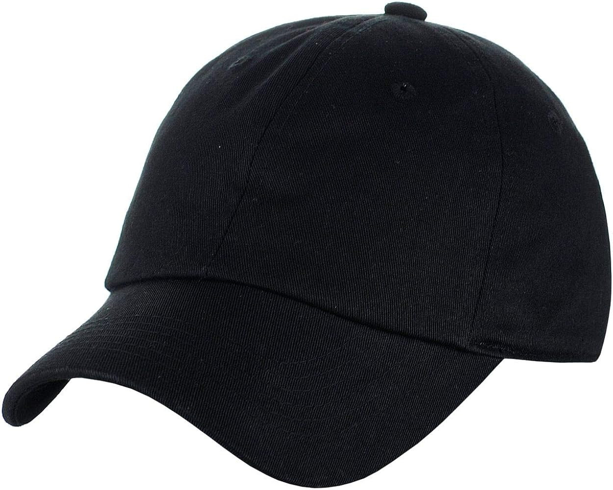 C.C Unisex Classic Blank Low Profile Cotton Unconstructed Baseball Cap Dad Hat | Amazon (US)