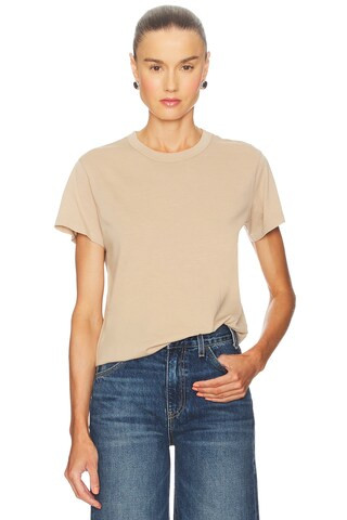 NILI LOTAN Noya Tee in Pale Khaki from Revolve.com | Revolve Clothing (Global)