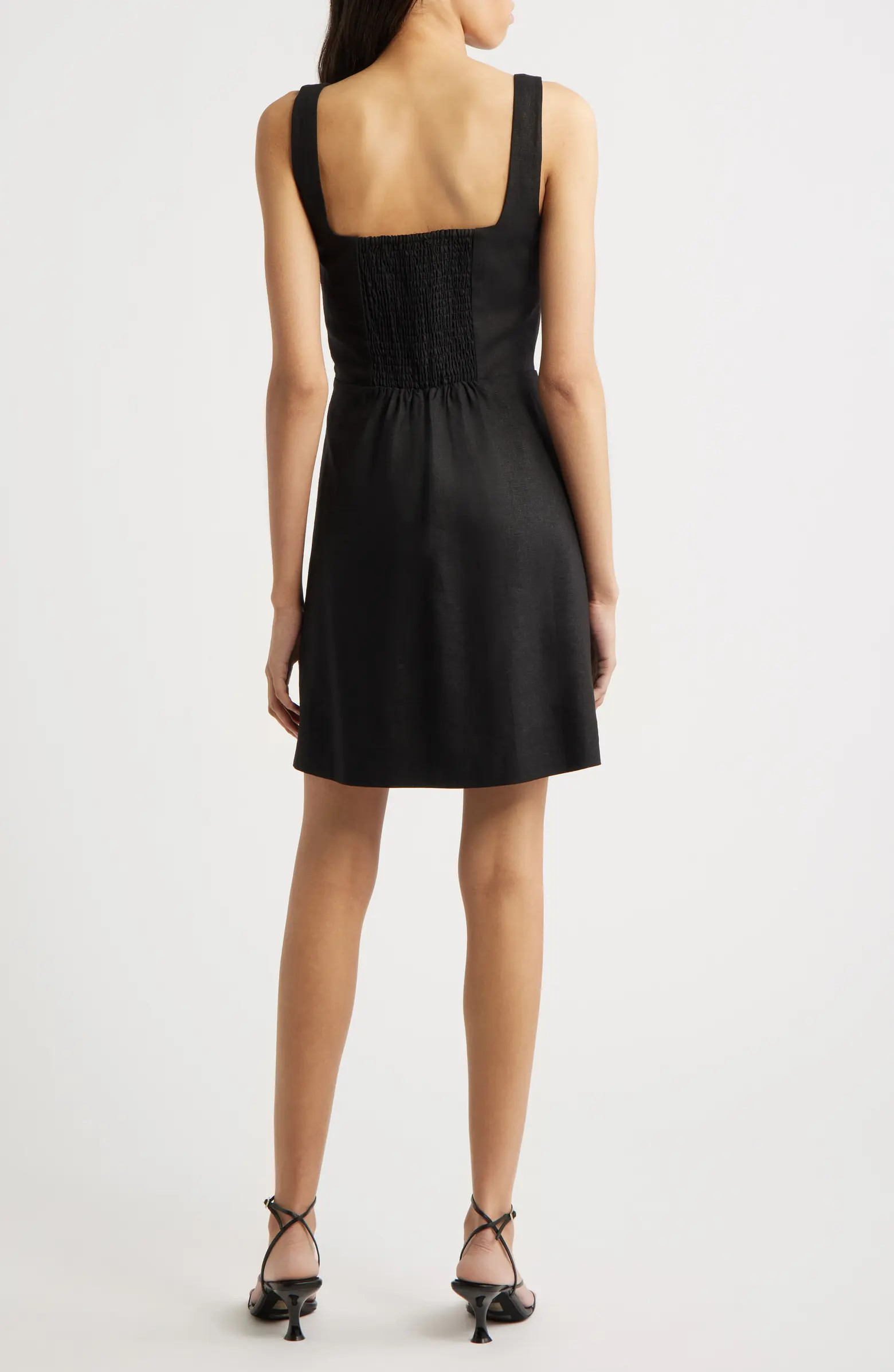 Sleeveless A-line Minidress | Nordstrom