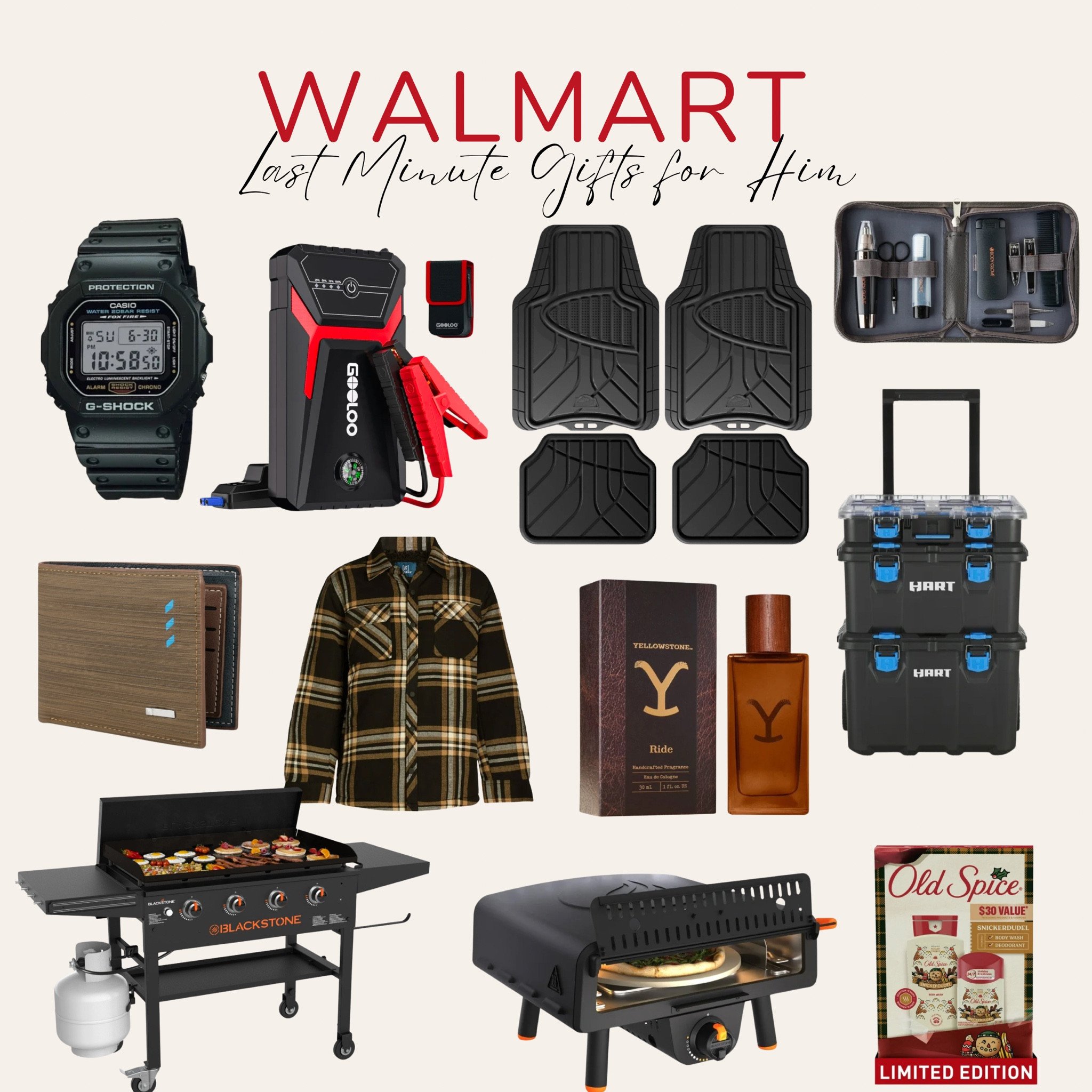 Walmart last-minute gift ideas for the man on your list! 



#LTKWatchNow #LTKGiftGuide #LTKMens