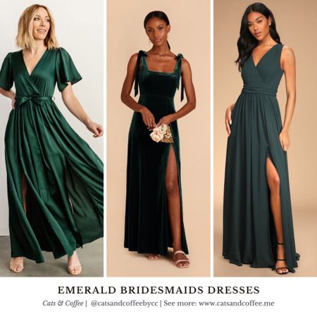 When it comes to emerald green bridesmaids dresses, the perfect hue can be tough to find. This is especially so if you’re looking for a range of styles and sizes. Here, I’m sharing the best emerald bridesmaids dresses from some of the most reliable retailers, like Anthropologie’s BHLDN, Reformation, Birdy Grey, and more.

#LTKwedding #LTKcurves #LTKFind