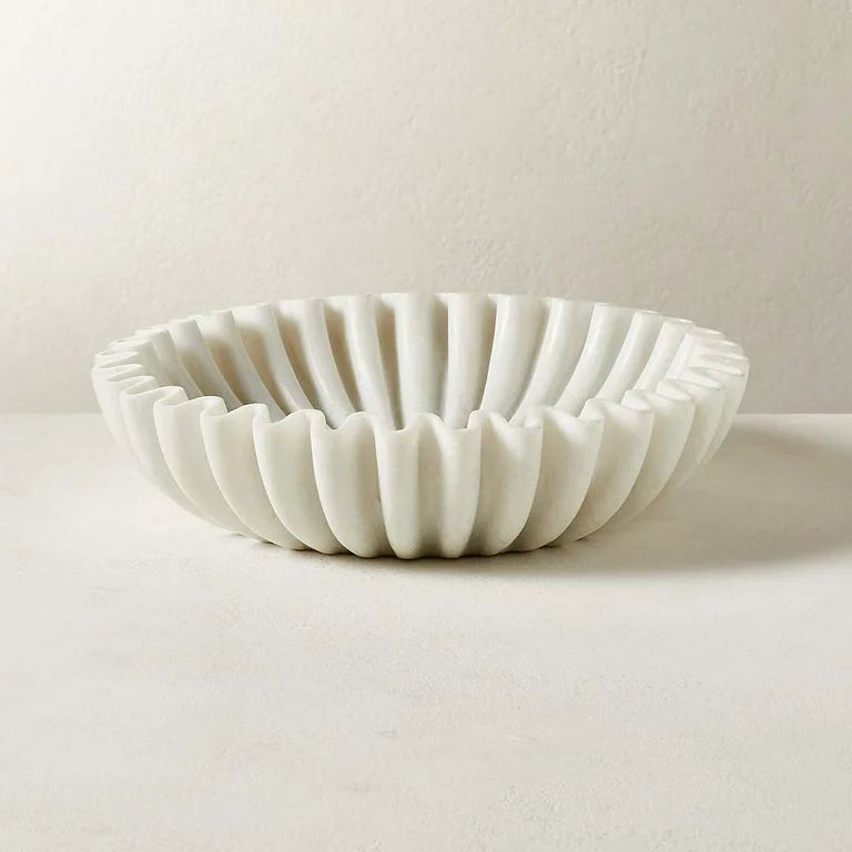 White Marble Bowl, decorative bowl, Home and living, home decor, White marble fruit bowl, marble ... | Walmart (US)