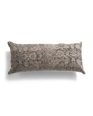 12x27 Floral Block Print Uma Oversized Lumbar Pillow | Home | TJ Maxx | TJ Maxx