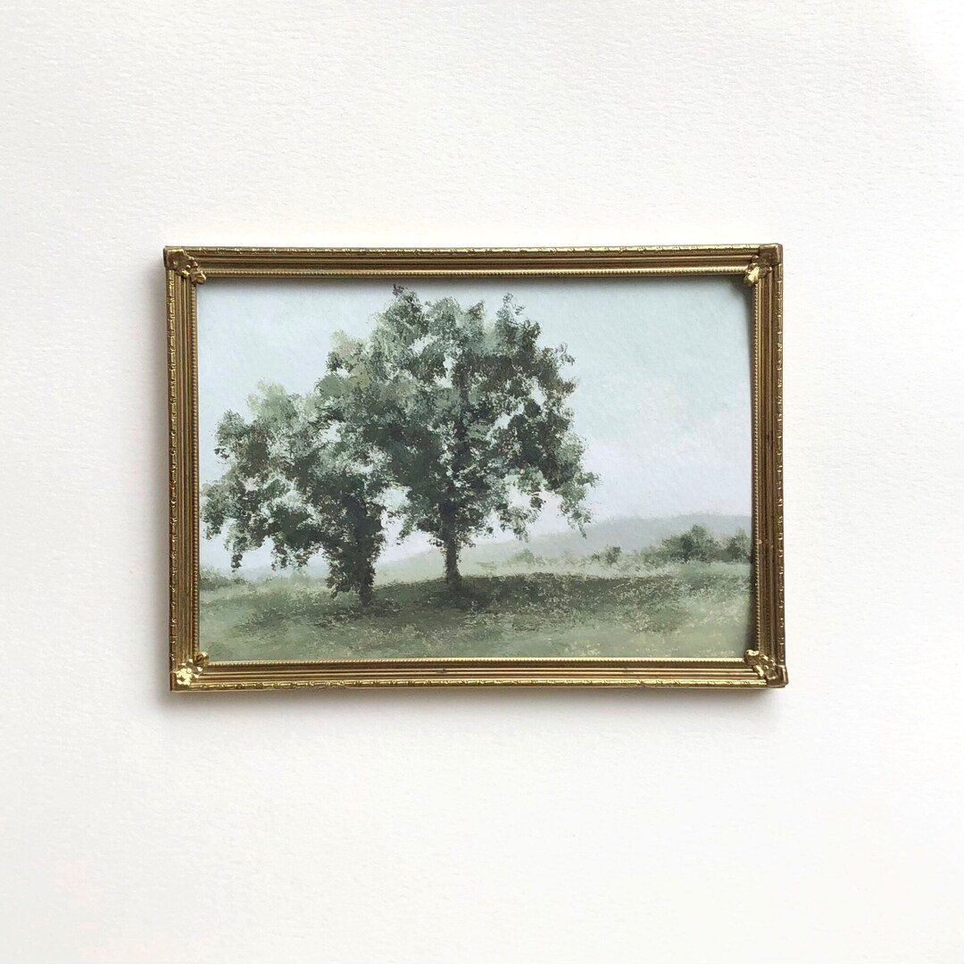 PRINT Stay Awhile - Small Landscape Art, Landscape Art Print, Fine Art Print, UNFRAMED | Etsy (US)