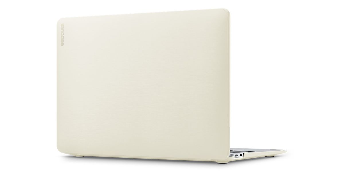 Incase Textured Hardshell in Horizontal Brush for 13-inch MacBook Air 2020 - Gray | Apple (US)