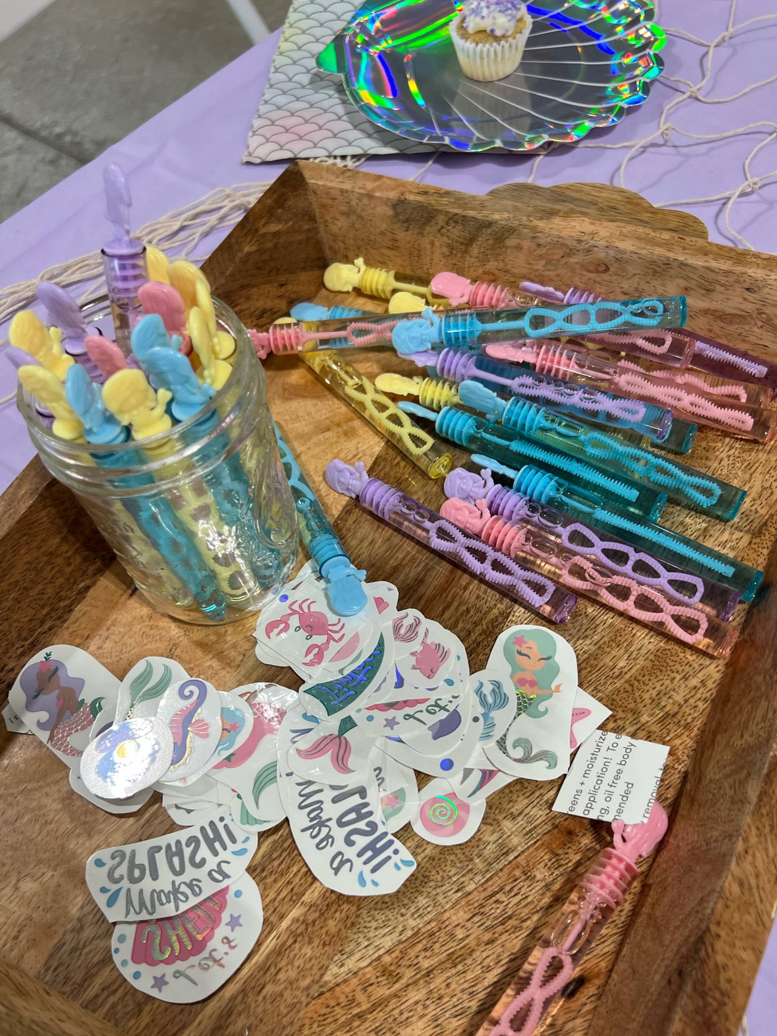 The mermaid tattoos and bubbles were a big hit 🧜‍♀️🫧 #birthdayparty #kidsbirthday

#LTKfamily #LTKkids #LTKparties