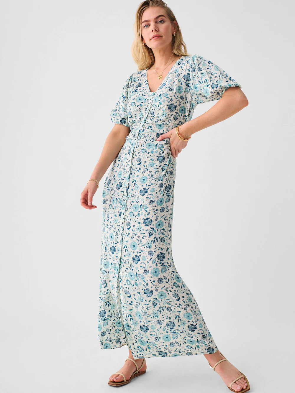 Sorrento Dress | Faherty