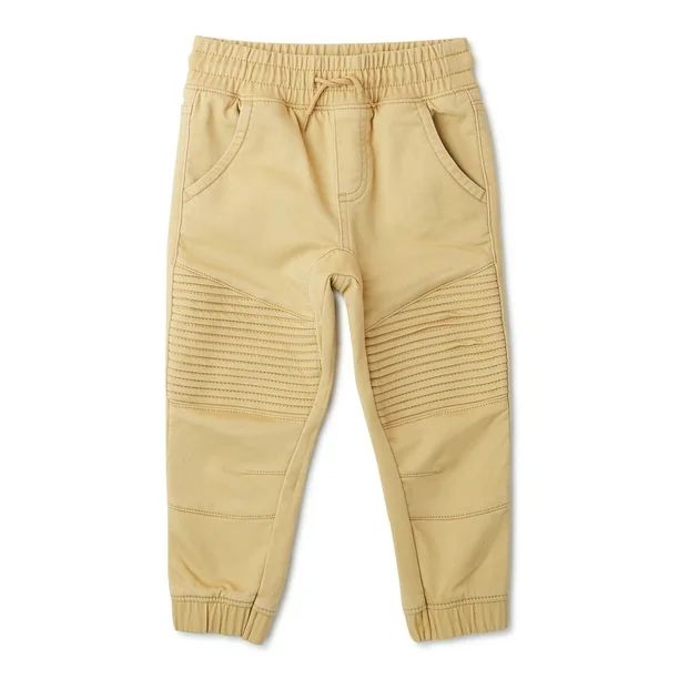 Wonder Nation Baby and Toddler Boy Moto Jogger Pants, Sizes 12M-5T | Walmart (US)