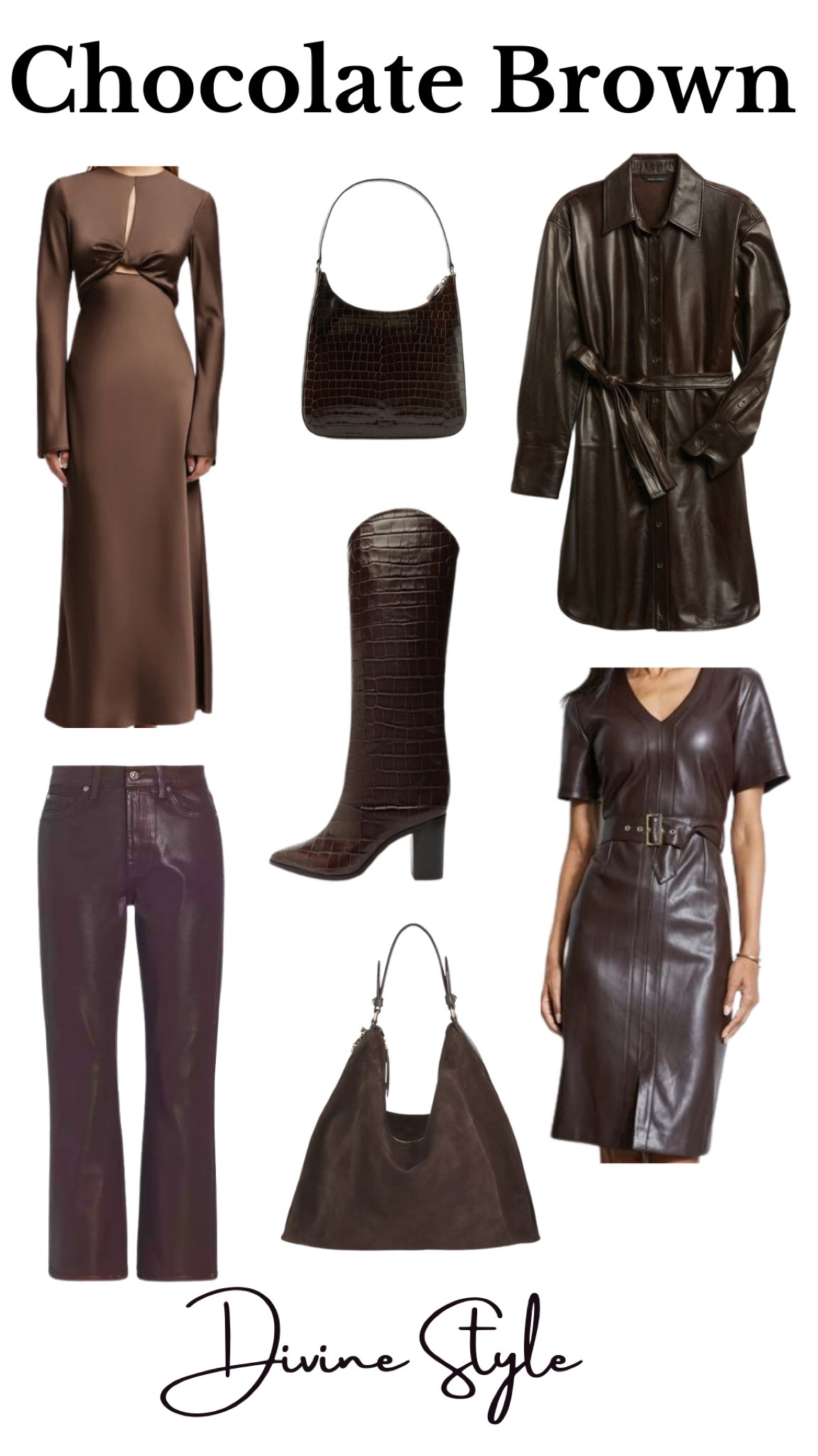 Chocolate brown is this autumn season’s IT color. Shop our favorite picks.