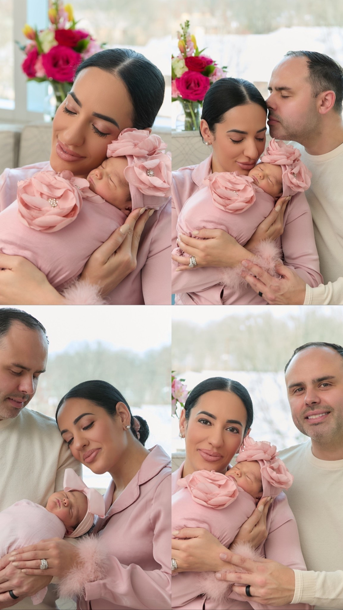 Mom & Baby Girl matching hospital looks 🩷🥹

PA: my feathered pjs are amazing for the price — and have a great elastic waistband for post-delivery comfort. I did a S so I could continue wearing them in postpartum! 

#LTKBump #LTKBaby #LTKmomlife