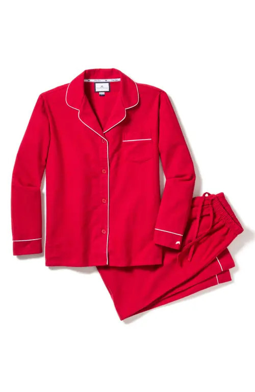 Petite Plume Men's Red Flannel Pajamas at Nordstrom, Size Large | Nordstrom