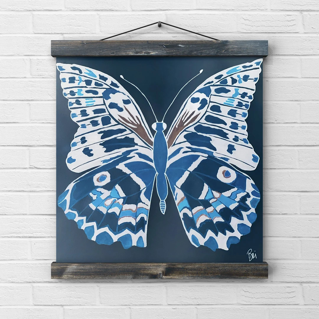 Watercolor Butterfly Print - Etsy | Etsy (US)