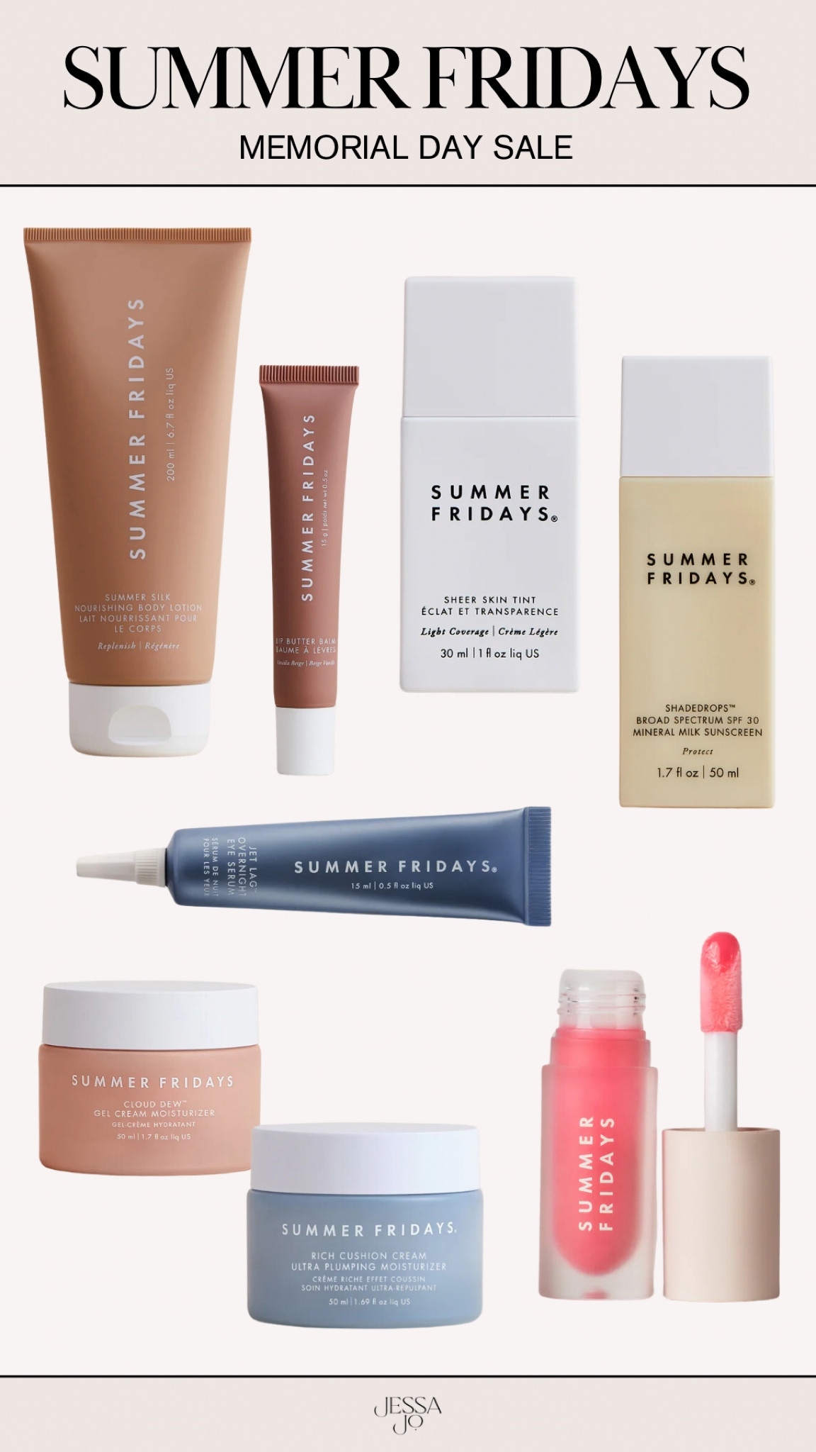 Summer Fridays | Lip Oil | Lip Butter Balm | Memorial Day Sale | Summer Fridays Memorial Day Sale | Skin Tint | Award Winning Moisturizer | Cloud Dew | Dream Lip Oil | Beauty Sale Alert 

#LTKBeauty #LTKSaleAlert #LTKFindsUnder50