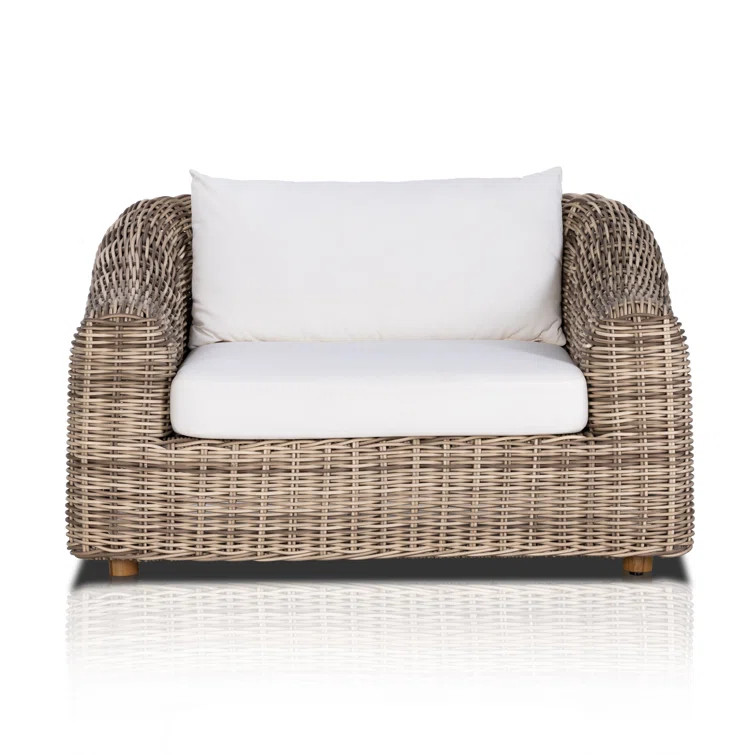 Messina Outdoor Teak Lounge Chair | Perigold