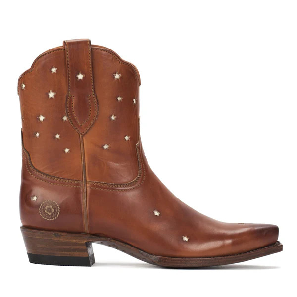 Presidio Short Boot, Cognac | The Avenue