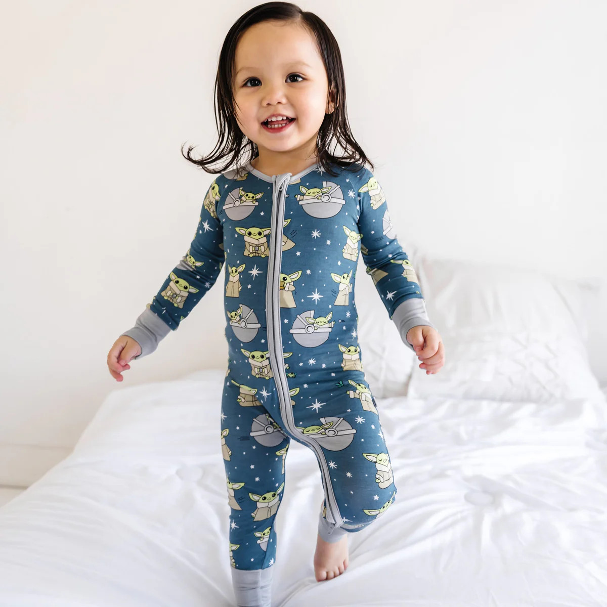 Grogu™ Bamboo Viscose Zippy | Little Sleepies
